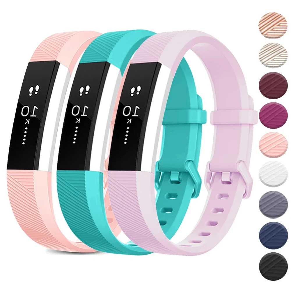 حزام سيليكون لسوار المعصم Fitbit Alta HR، سوار ساعة قابل للتعديل لملحقات الساعة الذكية Fibit Alta HR #1