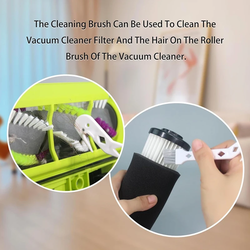 Substituição do filtro para sujeira diabo aspirador, pré Motor Odor Trapping Filter Set, peça de substituição, AD47936, F112