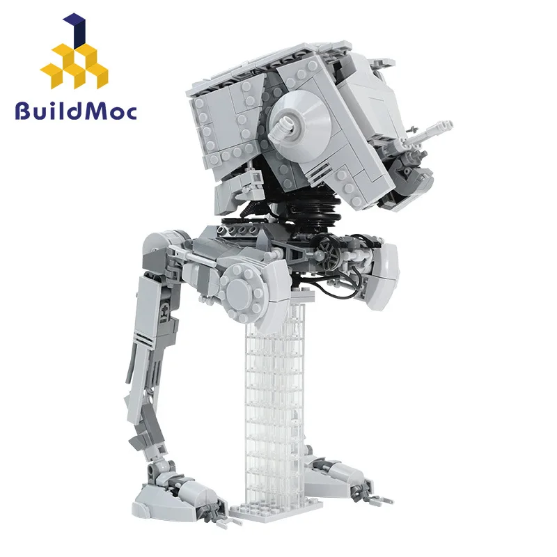 

MOC-14608 Star o Wars Articulated SW AT-ST (ChickenWalker) V3 Boys Building Block Toy C4623 Assembling Bricks For Kids