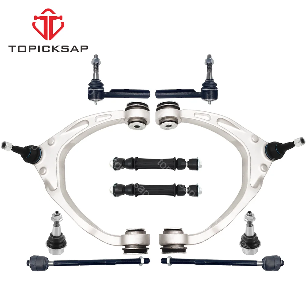 TOPICKSAP Front Upper Control Arm Ball Joint Suspension Kit for Cadillac Escalade Chevrolet Silverado Sierra 1500 2014 2015 2016