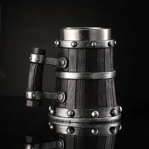 Original Viking Drinkware Grande Botella de agua allemande Tonneau en acier inoxydable Tasse à café Bouteille d’eau à vin tazas de café 10 meilleures bouteilles de vin en vente - No 5