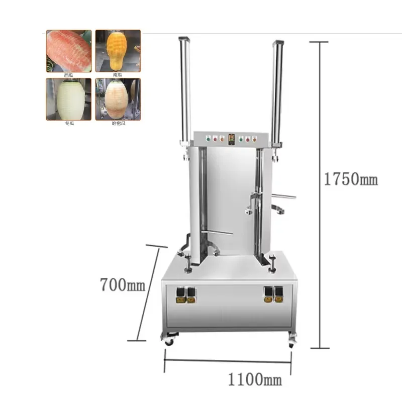 Industrial Automatic Fruit Peeler for Pineapple Lemon Persimmon Apple
