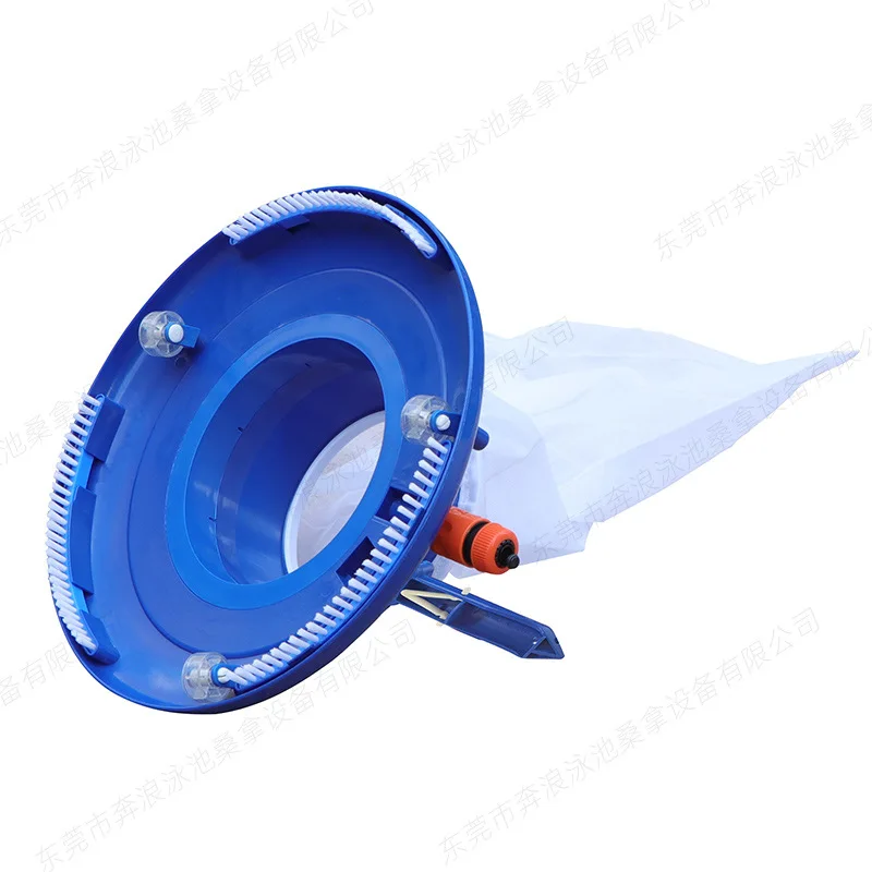 Vacuum Cleaner Robot with Mesh Bag Underwater Cleaning Tool Pool Cleaning Vacuum Cleaner Suction Head for Swimming Pools