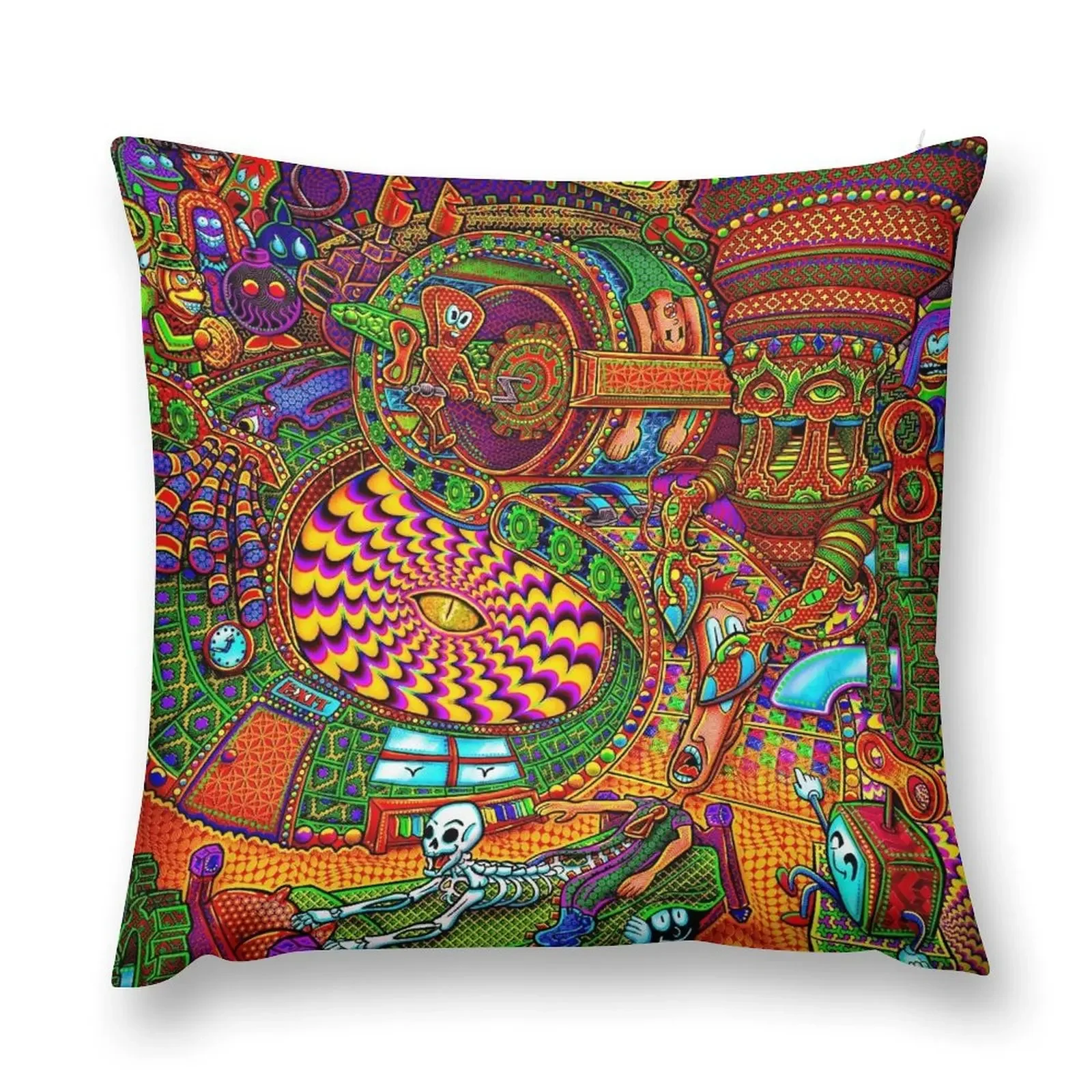 Carnival of the Abyss Throw Pillow Throw Pillow Covers Decorative Sofa Cushions Pillow Decor Luxury Cushion Cover