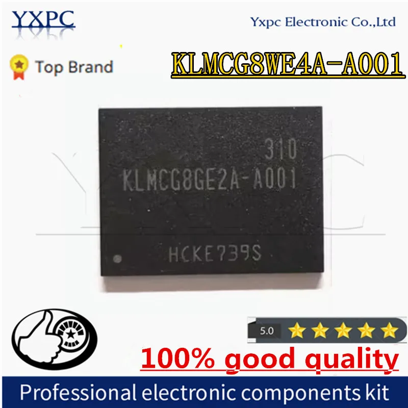 KLMCG8WE4A-A001 KLMCG8WE4A A001 64G BGA169 EMMC 4.41 64GB Memory IC Chipset with balls