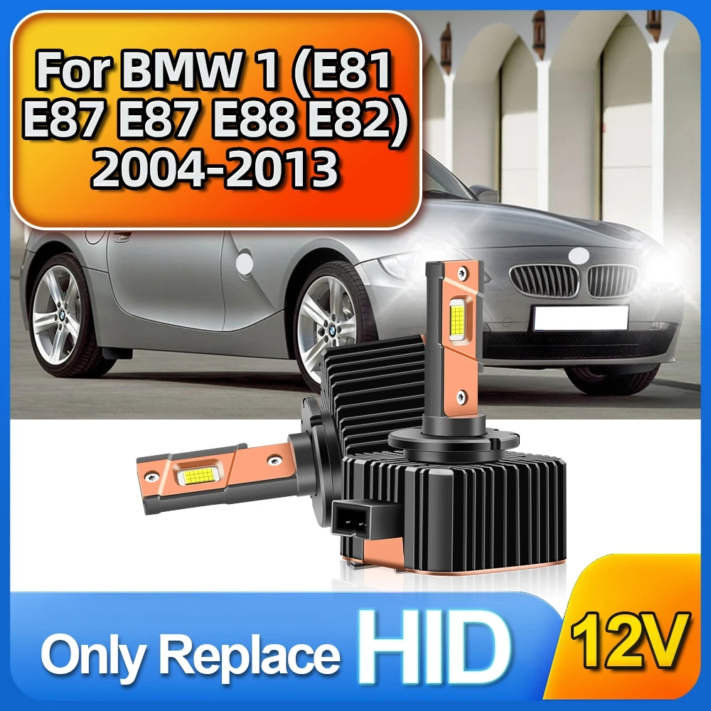 

35000LM 110W LED 360 Canbus D1S Car Headlights 12V For BMW 1 Series E81 E87 E87 E88 E82 Vehicles 2004 2005 2006 2007 2008 - 2013