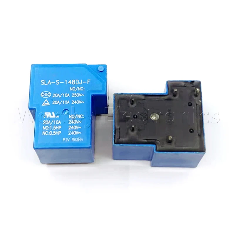 Free shipping 10pcs/lot relay 48VDC 20A 5PIN SLA-S-148DJ-F