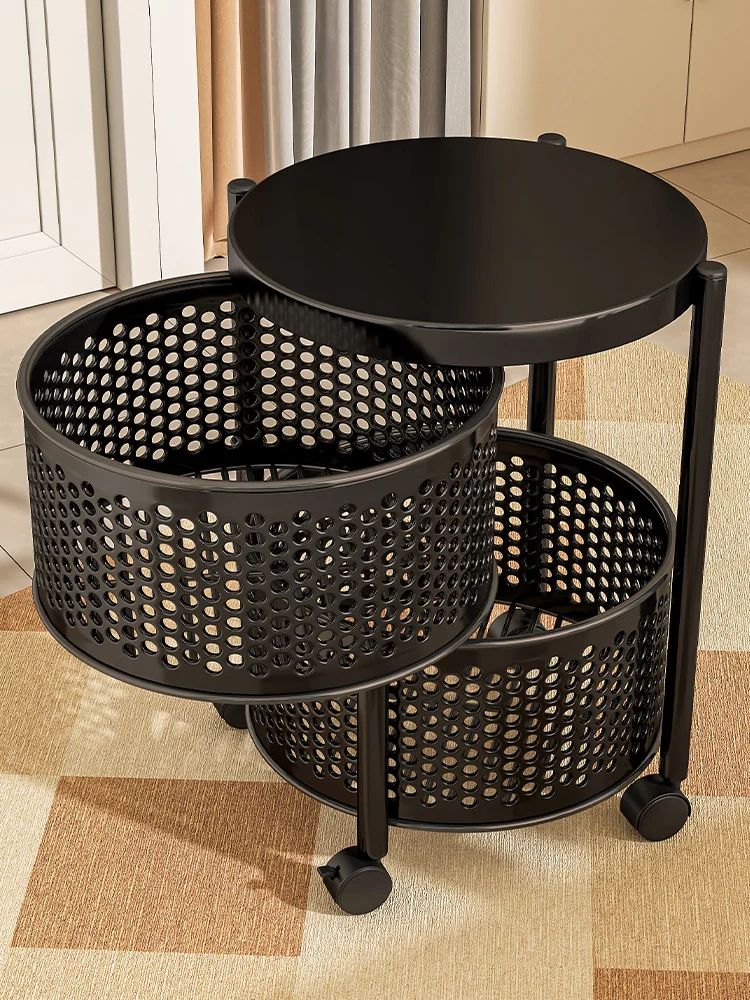 

Многослойная кухонная стойка для овощей, круглая вращающаяся корзина для фруктов, угловой сливной поддон для раковины с роликами, орган для хранения...