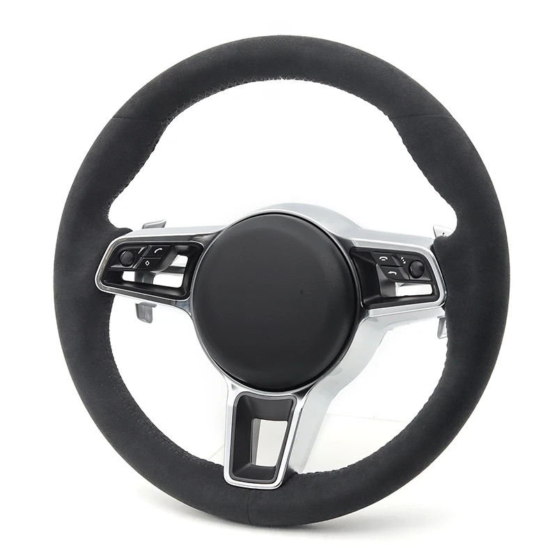 

For Porsche Cayenne Boxster Panamera Cayman 911 991 992 970 997 996 958 981 987 GT2 GT3 RS 718 Car Steering Wheel