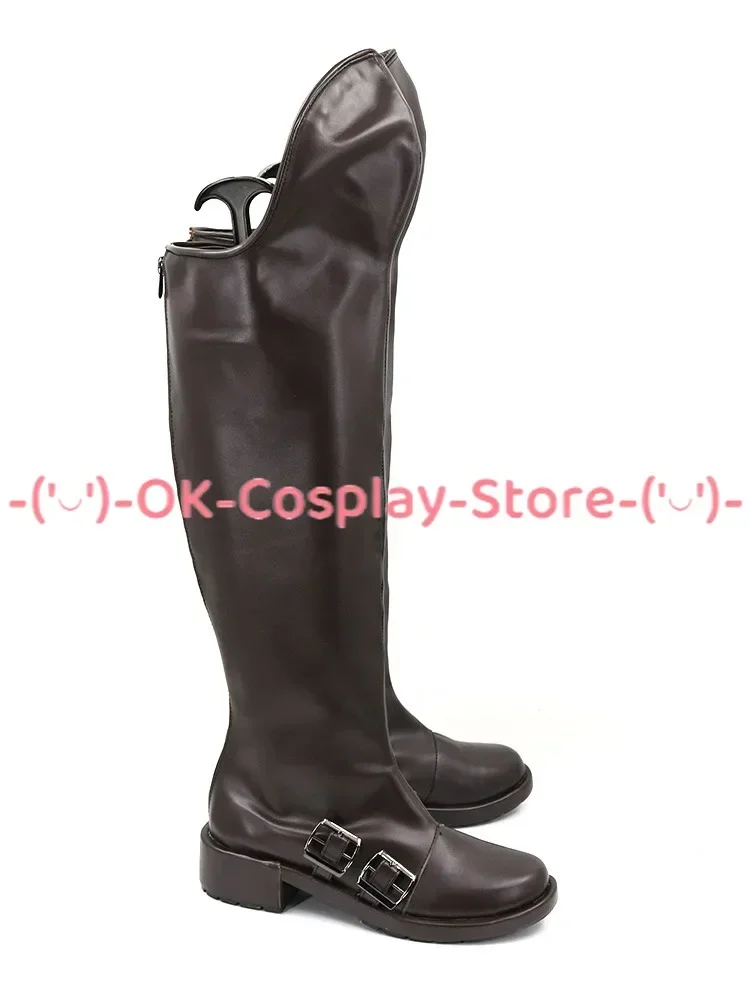 [Customized] Identity V Richard Sterling Cosplay Shoes Forward William Ellis Game Roleplay Prop Carnival Party PU Leather Boots