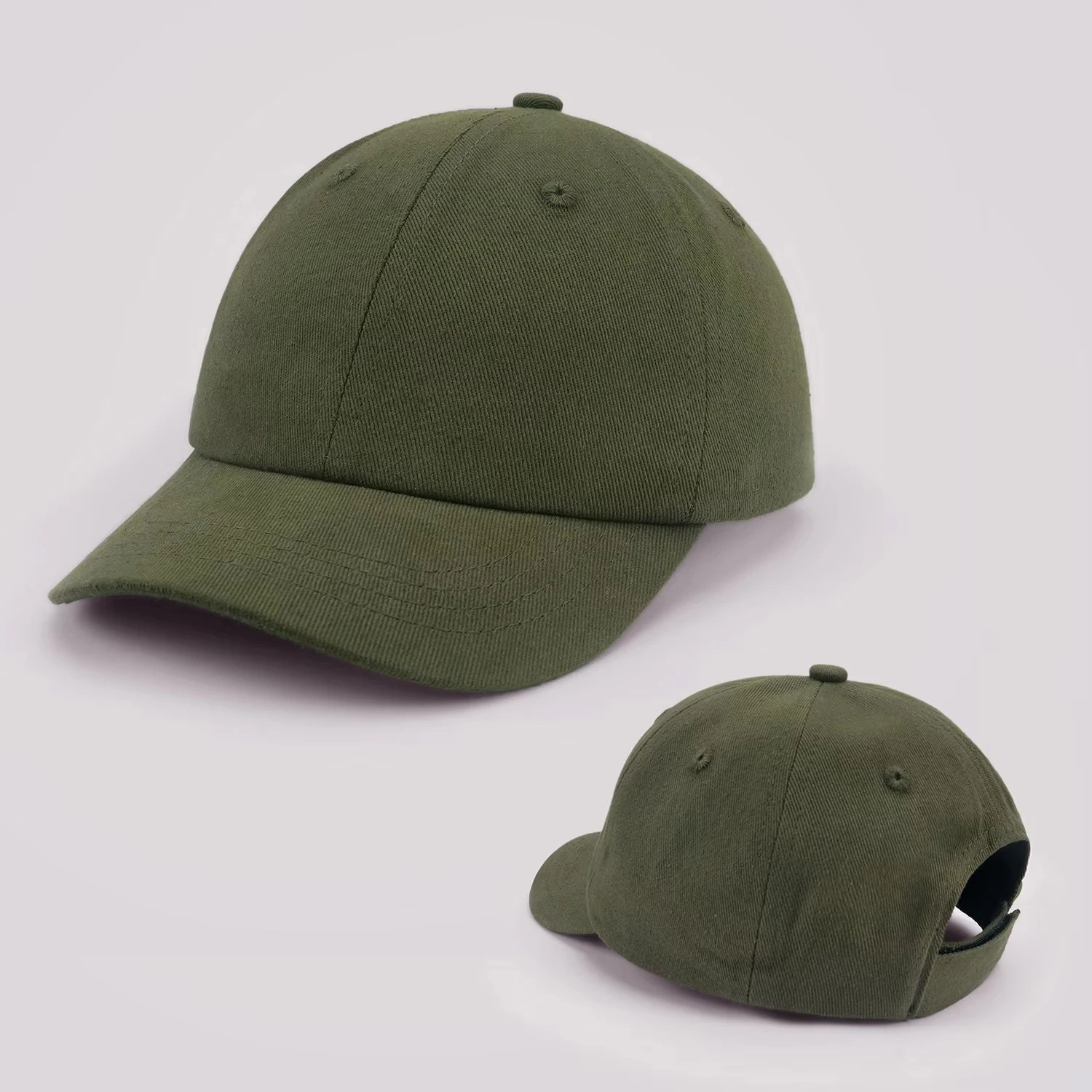 

Fashion Baby Baseball Caps Solid Color Cotton Children Low Profile Sun Hat Kids Boys Girls Running Headwear Clothing Accessories