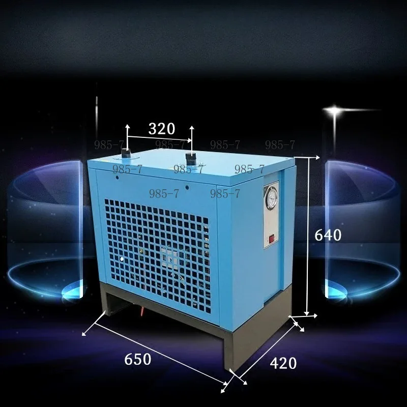1.5m³ Refrigerated Air Dryer with Filter, Matched for Air Compressor