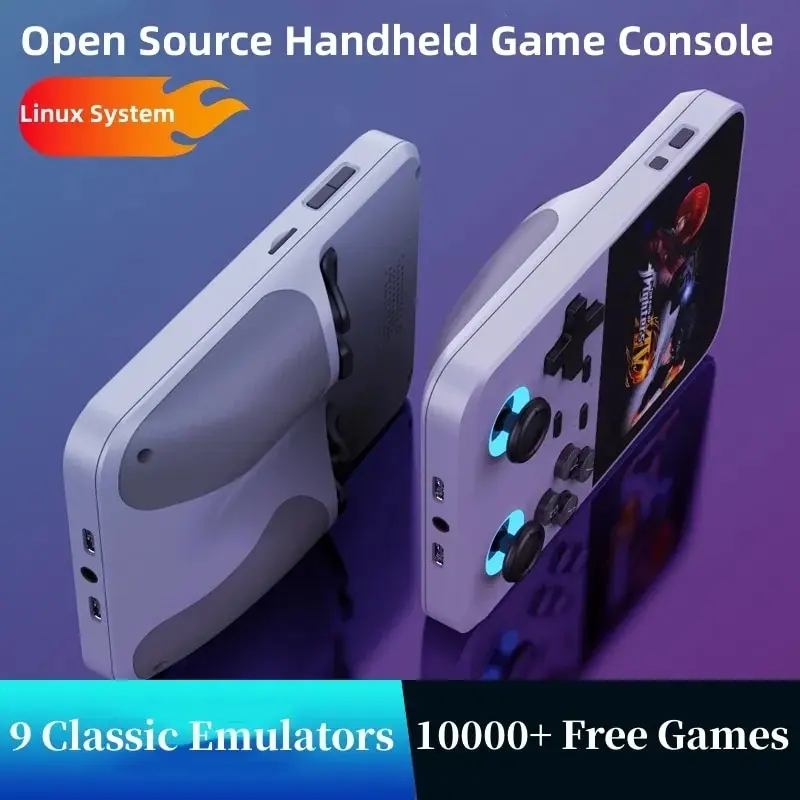 2023 D007 Plus 3.5 Inch IPS Screen Handheld Game Players Android System 10000+ Gaming Retro Devices Portable Video Game Consoles
