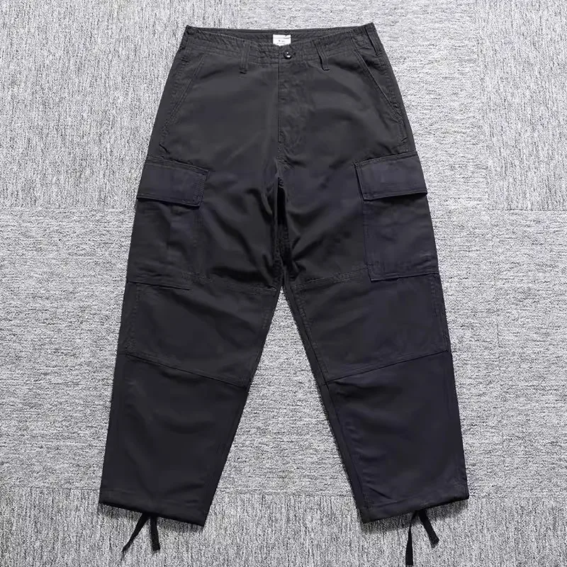 

2024 WTAPS TROUSERS COTTON CANVAS Straight military style workwear pants KZ990