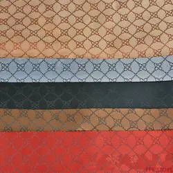 60% polyester 40% cotton small G-shaped jacquard fabric, foam fabric quilt cover purse fabric High quality fabric by the yard