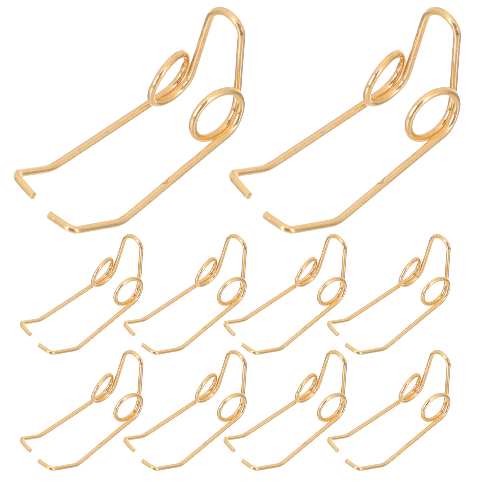 

20pcs Trumpet Water Key Spit Valve Spring Metal Replacement Parts Brass Instrument Accessories Valve Repair Tool for Trombone