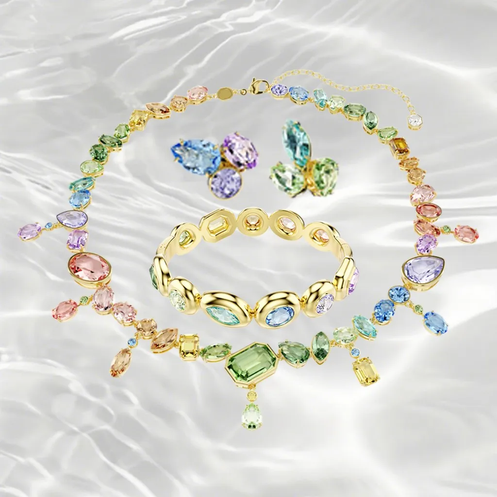 2026 New Arrival Shimmering Mixed-Cut Bridal Set for Women:Wedding Essential Glow