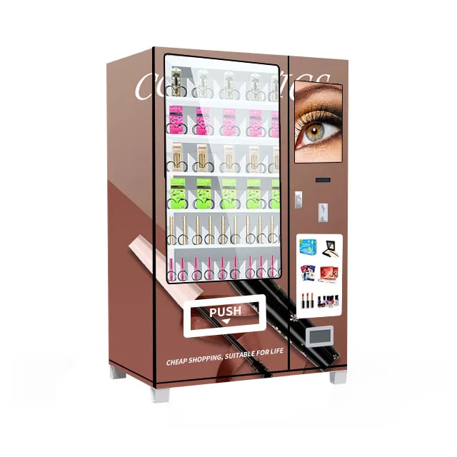 

Customized 2026 New Design Customized Hairdressing Eye Lash Vending Machine Make Up Vending Machine for Business