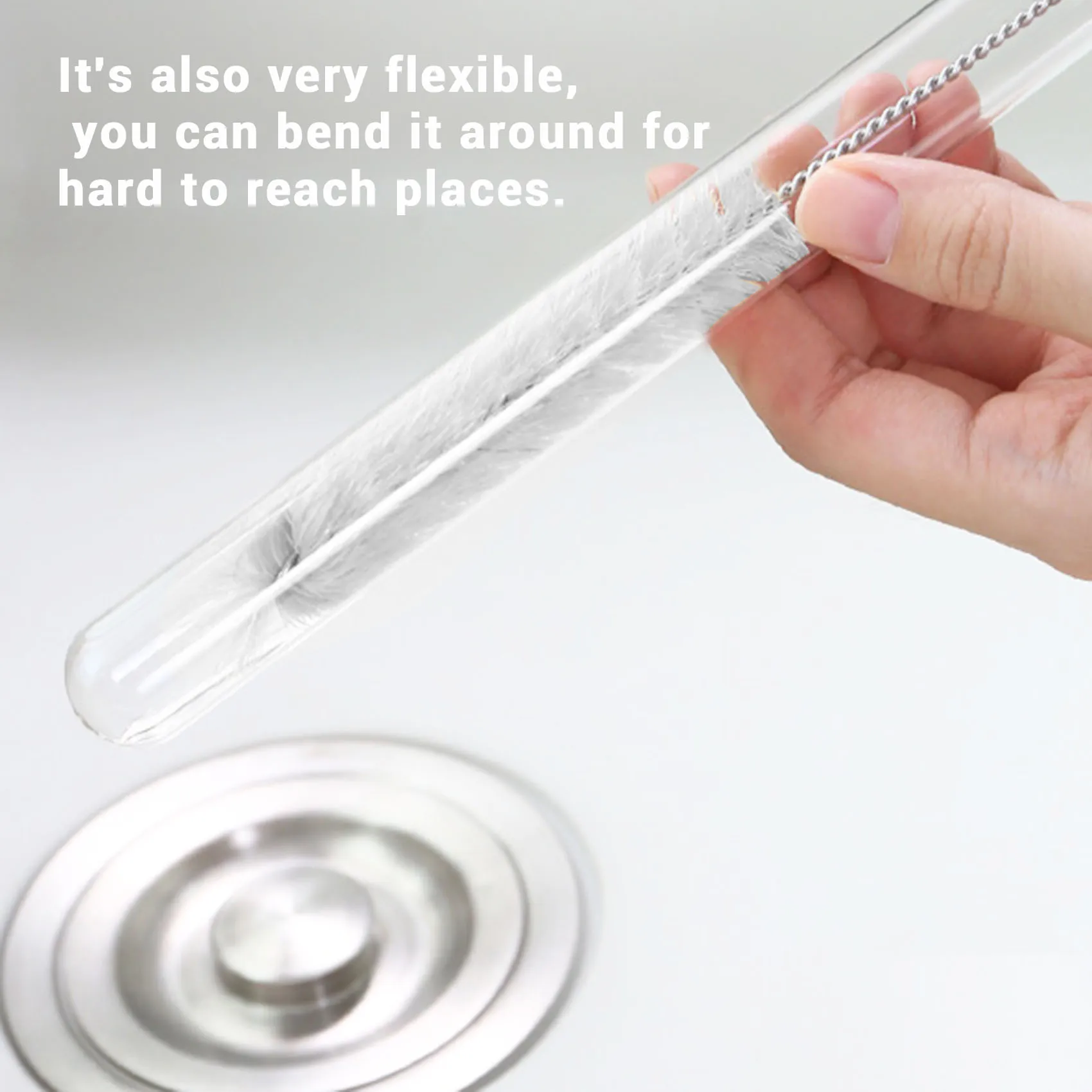 AT77 10 шт., диаметр 10 мм, химическая пробирка, бутылка, нейлоновая щетка для мытья, инструмент, белый