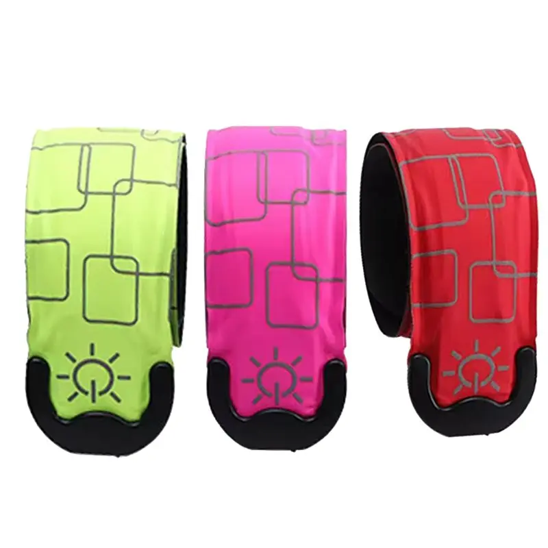 SEWS-Quick Buckle Bracelet Light USB Rechargeable LED Night Running Strap With Children' S Safety Flash Belt