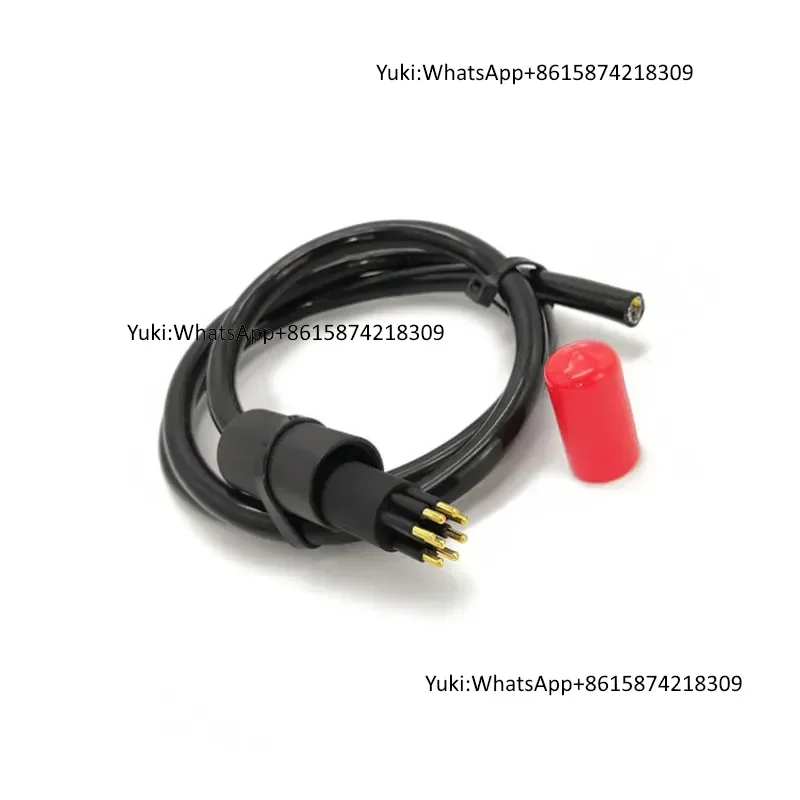 IP69 Waterproof Bulkhead Mulity Pins Electrical Underwater Rov Cable Connector - view 3