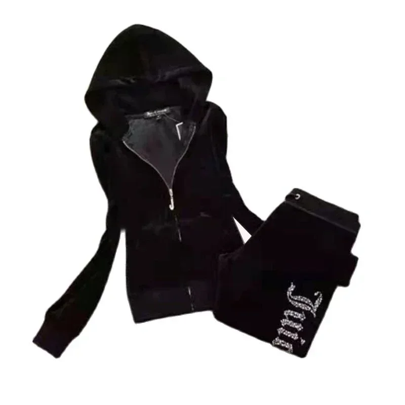 's Sweatshirt en broek Twee Juicy elet trainingspak voor dames 2-delige set Nieuw 2025 Cosson Cosziy