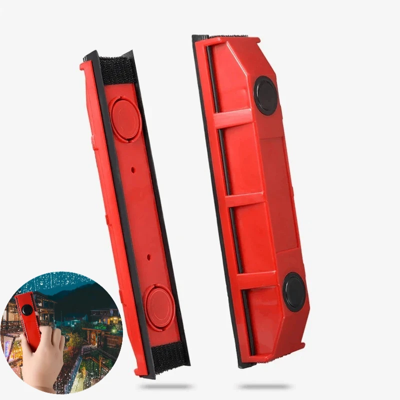 Magnetic Window Cleaner,Double-Sided Window Cleaning Glass Wiper Cleaning Tool,For High-Rise Home Double Glazed Windows Clean.