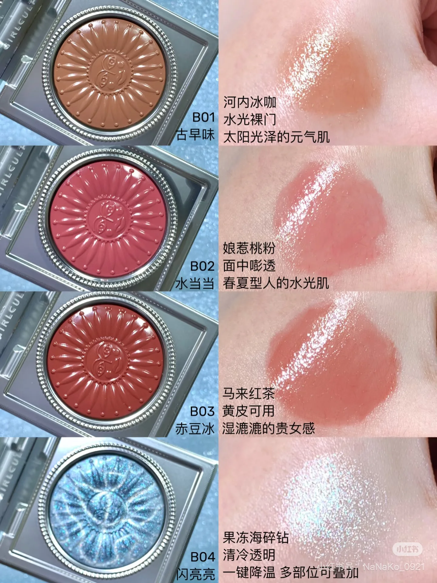 Girlcult Mehrzweck-Gesichts-Make-up-Rouge-Creme, rot, matt, feuchtigkeitsspendender Lippenstift, Lipgloss, Textmarker, Wangenkontur, Schatten-Rouge