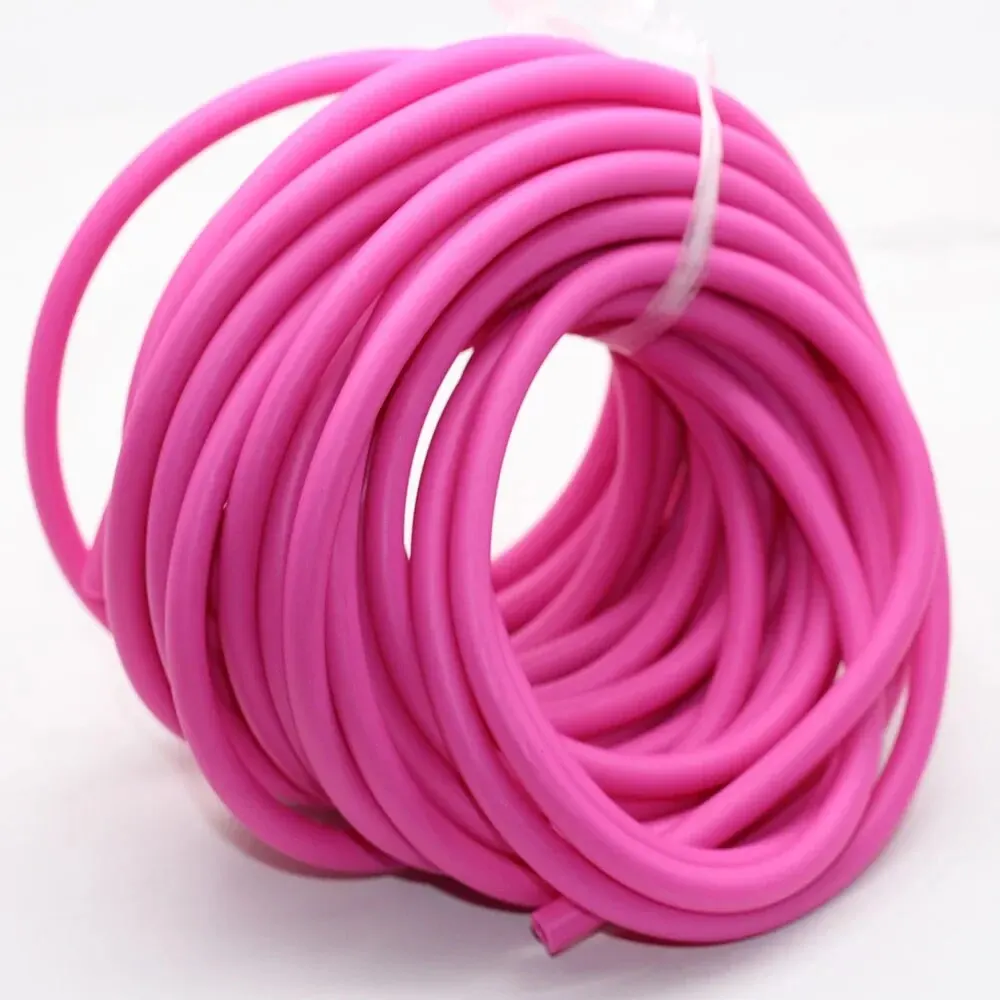 5mm*5/10m Outdoor Natural Latex Rubber Tube Stretch Elastic Slingshot Replacement Band Catapults Sling Rubber