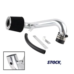 performance Cold Air Intake Induction Pipe Black Filter For 01-05 Honda Civic 1.7L engine DX EX LX