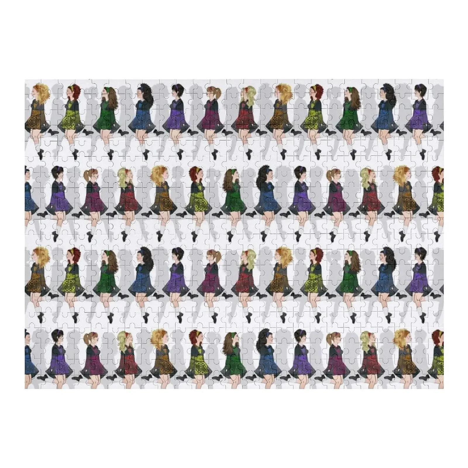 

Irish Dance Rainbow Jigsaw Puzzle Wooden Boxes Personalized Name Personalized Photo Gift Personalized Baby Object Puzzle