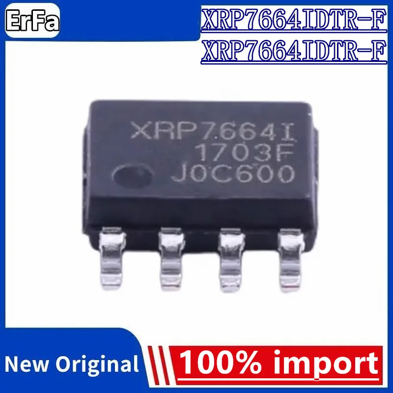 10pcs 100% New XRP7664IDTR-F Silkscreen XRP7664I package SOP-8 switching regulator