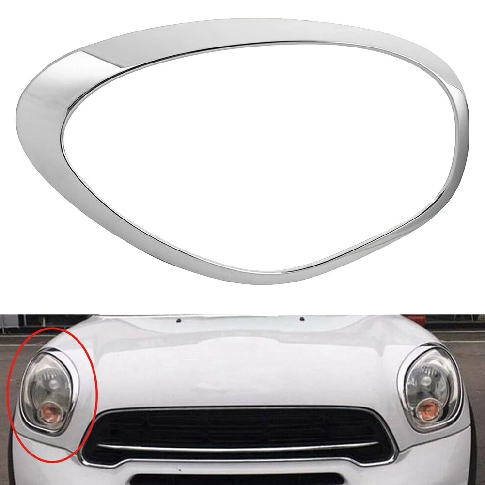 51139801574 Right Front Headlight Trim Ring Bezel Decor Fit for Mini Cooper R60 Countryman 2016 2015 2014 2013 2012 2011