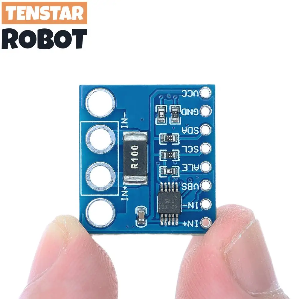TENSTAR 2pcs INA226 IIC I2C Interface Bi-Directional Current/Power Monitoring Sensor Module CJMCU-226 INA226AIDGSR Chip