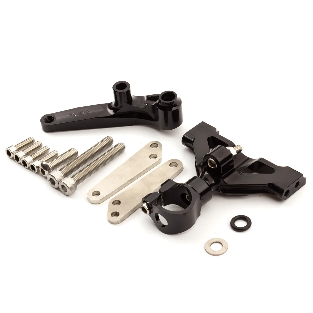 Kit de montaje del soporte del estabilizador del amortiguador de dirección para Kawasaki Ninja ZX14R ZZR1400 ZX-14R ZZR 1400 2006-2023 2007 2008 2009 2010