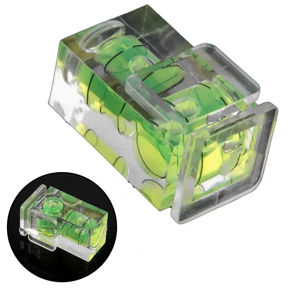 

Camera Flash Hot Shoe Protector CoverLevel Double 2 Axis Bubble Mount For SLR DSLR Canon Camera Accessories