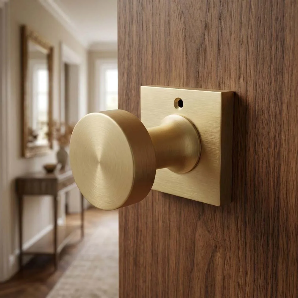 Door Knobs Matte Black Aluminum with For Privacy Lock for Indoor Spaces 19cm x 11cm x 8cm 60mm or 70mm Backset