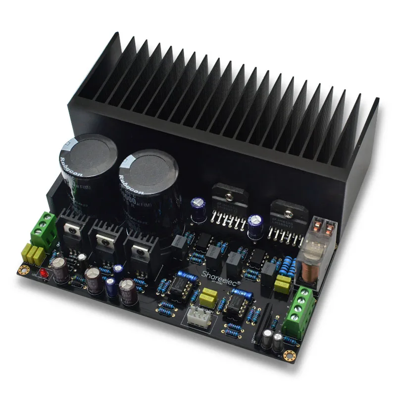

LM3886 Стерео плата усилителя высокой мощности OP07 DC Servo 5534, независимый операционный усилитель, золотой комплект печатной платы