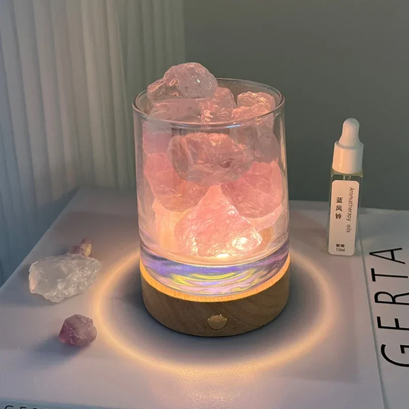 

Rechargeable flameless aromatherapy expanding stone