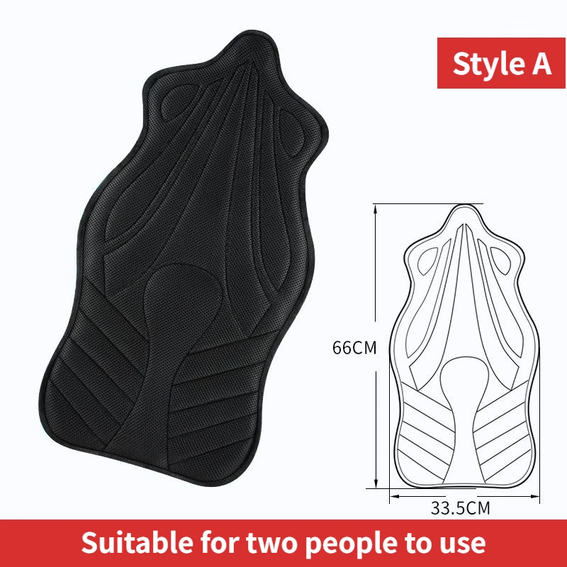 Motorcycle Seat Cushion Electric Vehicle Shock Absorption Sun Protection Waterproof Breathable Motorcycle Accessories Non-slip