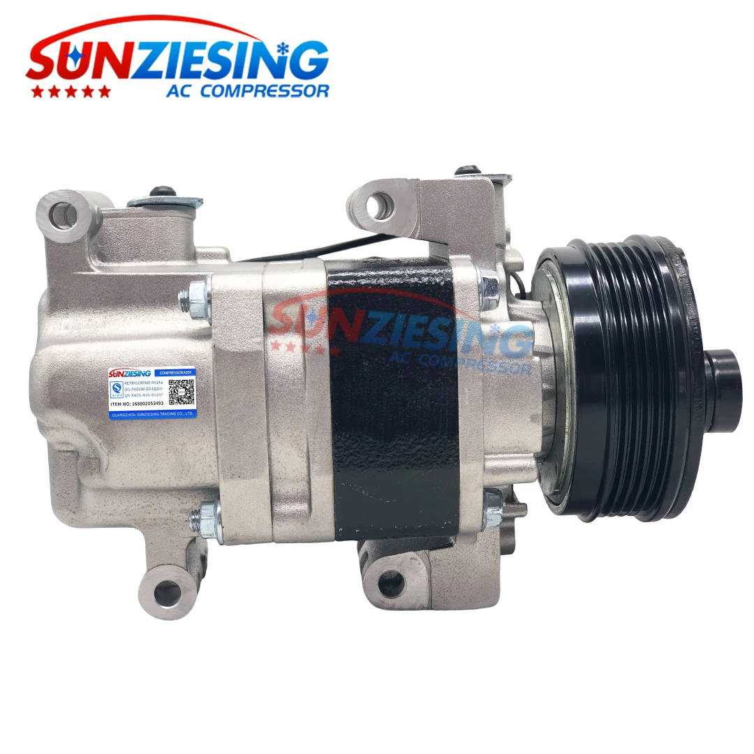 For Mazda 3 2.3L 2.0L AC Compressor 2003 2004 2005 2006 2007 2008 2009 H12A1Ah4DX H12A1AJ4EX H12A1AJ4GX CC29-61-K00 BP4S61K00