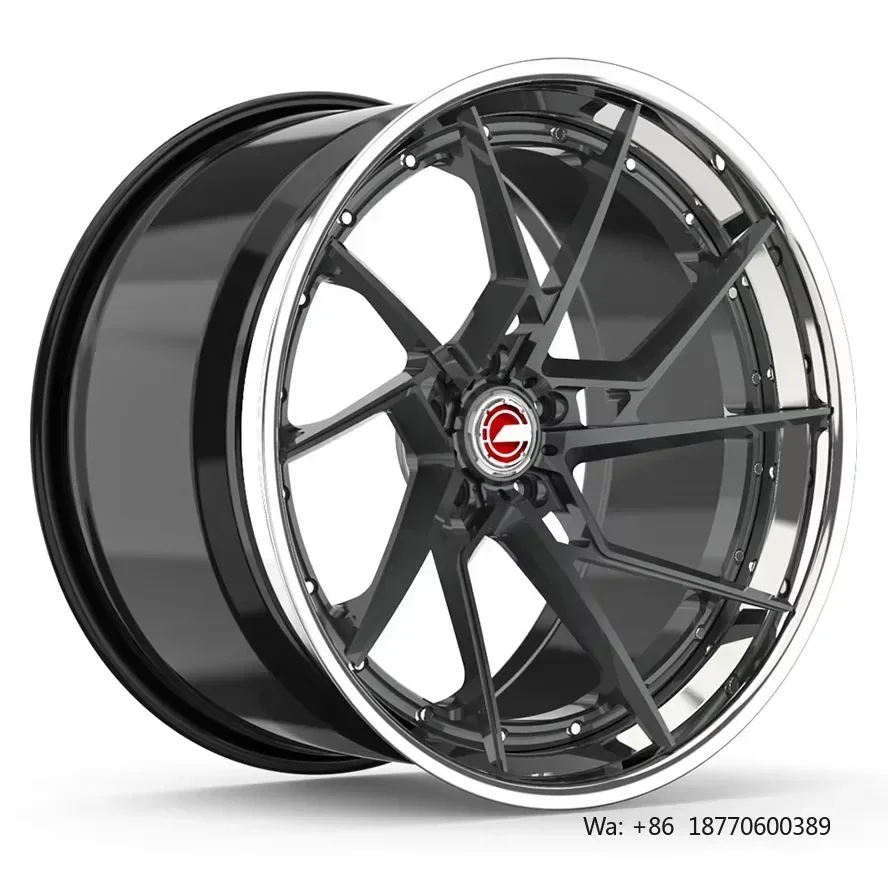 

GVICHN OEM Custom Forged Wheel Hub 5x112 19 Inch 22 inch Aluminum Alloy Multi Spoke 3 Piece Car Wheel Rims