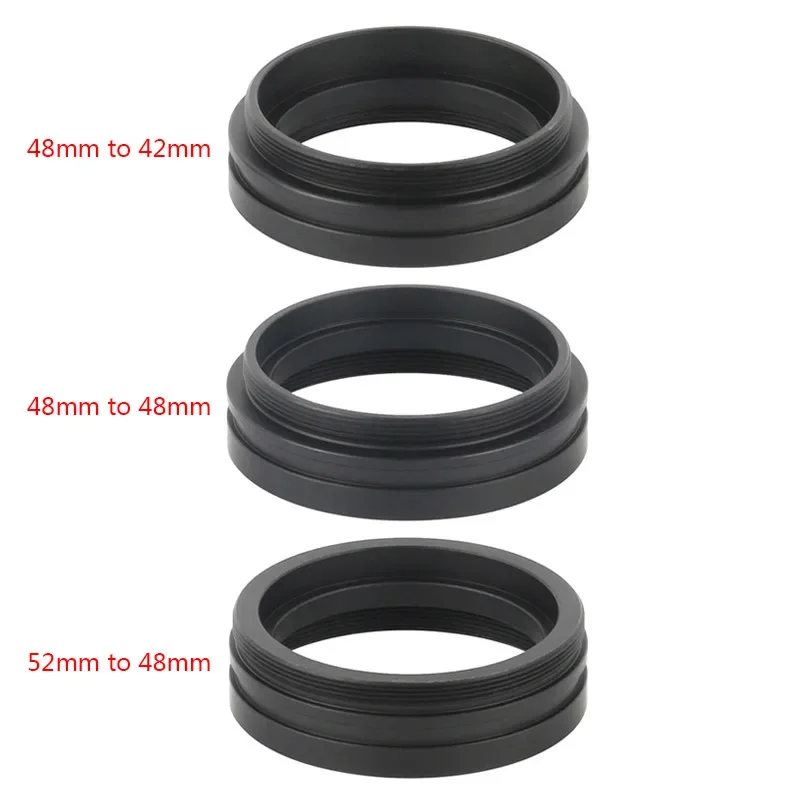SZM i SZ Zoom Mikroskop stereoskopowy Metal Barlow Obiektyw Hread Adapter Pierścień Światło M52 do M42 M52 do M48 M48 do M42