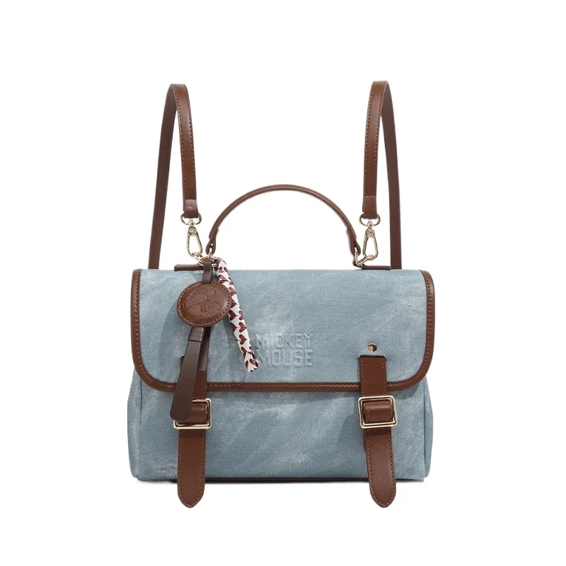 

Disney Women Backpack Fashionable Versatile PU Leather Crossbody Shoulder Bag for Ladies Daily Commute Work Travel