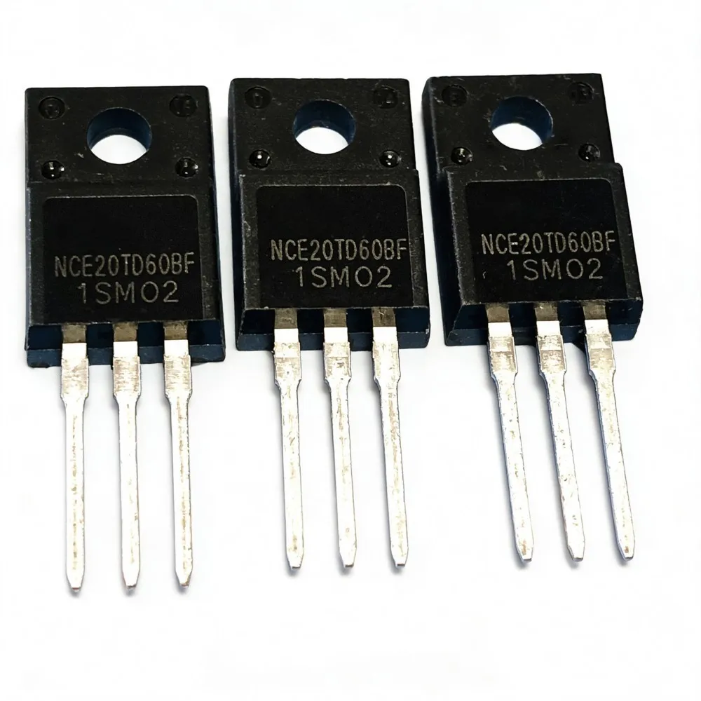 5PCS NCE20TD60BF 20A/600V P1170ETF TMA20N50H XNF19N60T XNF20N60T YG902C6 600V 10A TO-220F