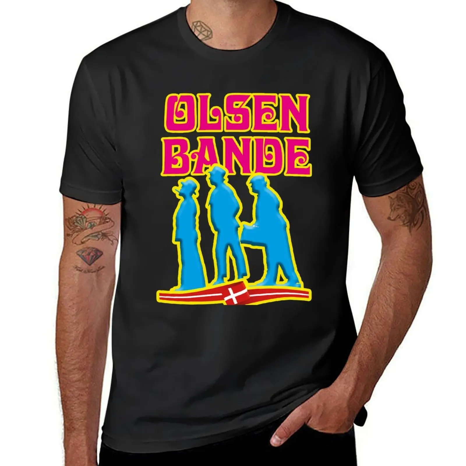 The Olsen Gang, Egon Benny Kjeld T-Shirt shirts graphic tees Short sleeve tee kawaii clothes mens t shirts