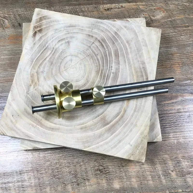 woodworking double-bar marking ruler Metric and Imperial