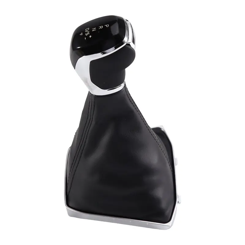 Exquisite For VW T-Cross 2020- 2025 Gearbox Shift Panel Dust Cover Chrome 22G713203A Automatic Gear Shift Knob Handball Red