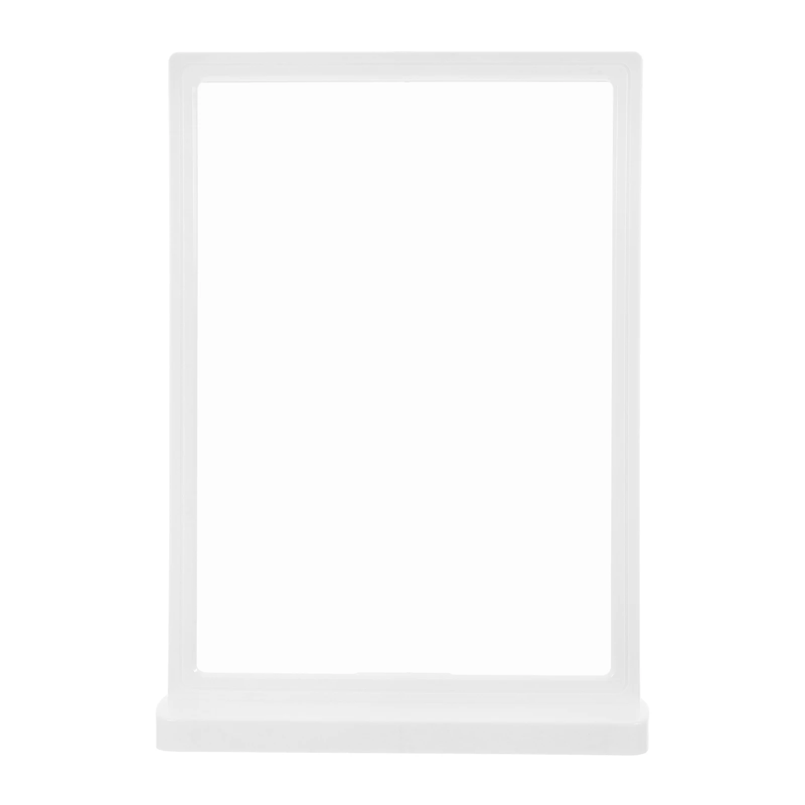 

Menu Display Stand Clear Plastic Acrylic Desk Name Plate Flyer Holder Table Menu Display Stand Sign Holder for Office Hotel Bar