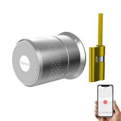 Wehere M521 Smart Door Lock Fingerprint Cylinder Bluetooth for Door 50-100mm Thickess Support TUYA TTlock Multiple Option